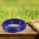 Artificial rattan is smooth 7 mm 100 m half a pipe (blue)