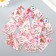 Cardboard "Flower composition" set 10 pcs (5 types) 4x6 cm
