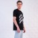 T -shirt male, black color, size 58