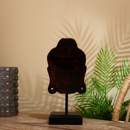 Souvenir "Head of Buddha" Albezia 30 cm-3