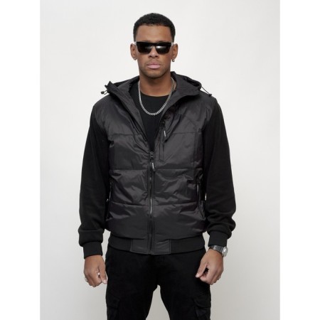 Sports male jacket, size 58, black color