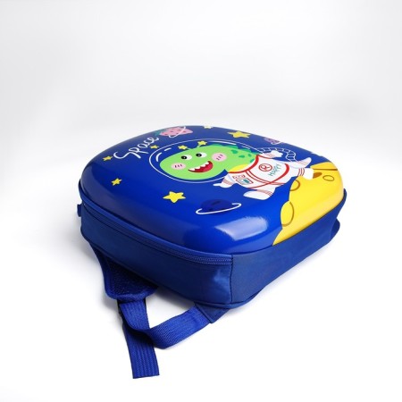 Baby backpack on lightning, blue color-6