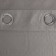 Curtain curtain Ethel "strokes" color is gray, on eyelets 250x265 cm, 100% p/