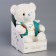 Soft toy "Little Friend", Bear in a blue jacket
