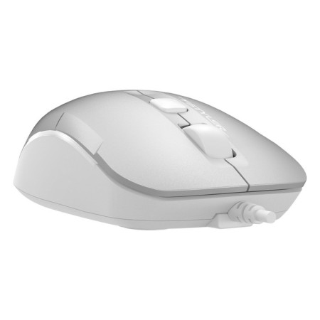 Mouse A4Tech FSTYLER FM26 silver/white optical (2000DPI) USB for a laptop (4but)-6