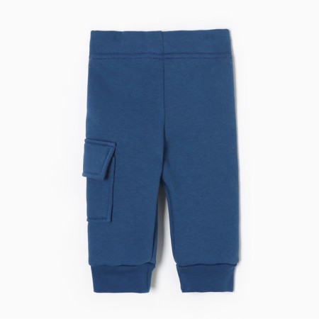Pants with a pocket pocket of crumb I am Blueberry p. 62-68, blue-6