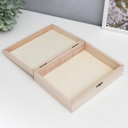 Casket wood under the painting "rectangular" 6x21.5x16.5 cm-2