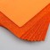 Foamiran glitter 2 mm, 20x30 cm, orange