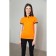 Female shirt, size 48, orange/black color