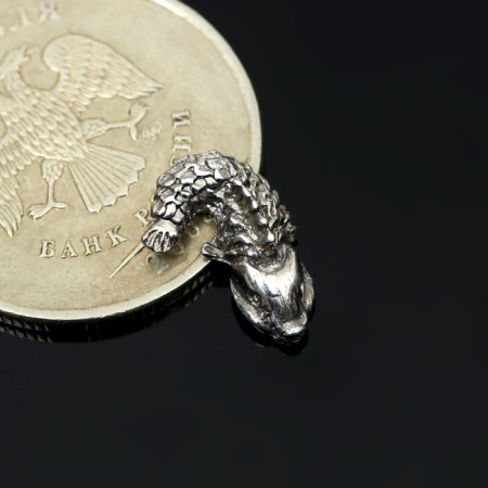 Carp purse souvenir, tin, 1x1x0.5 cm-3