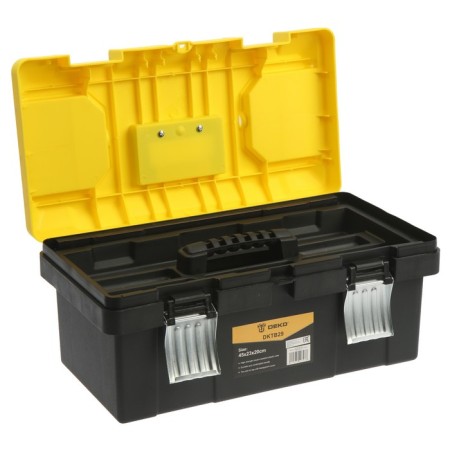 DEKO DKTB29, 18 "tool box", with a trap, two organizers, 450 x 230 x 200 mm-2