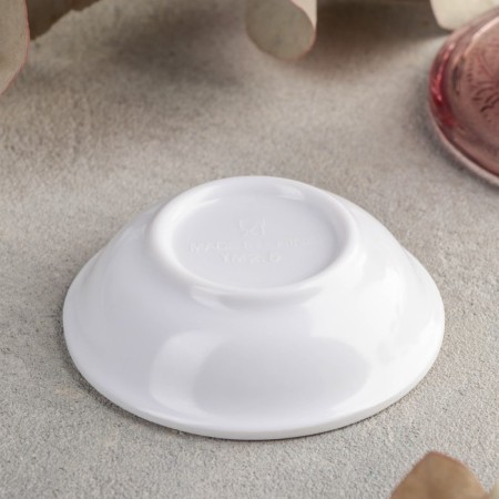 East saucer, d = 7.2 cm, white color-2