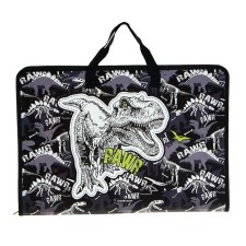 A3 folder with handles Lightning plastic around 30 mm 464 x 316, Erich Krause, for the boy Dinosaur Park