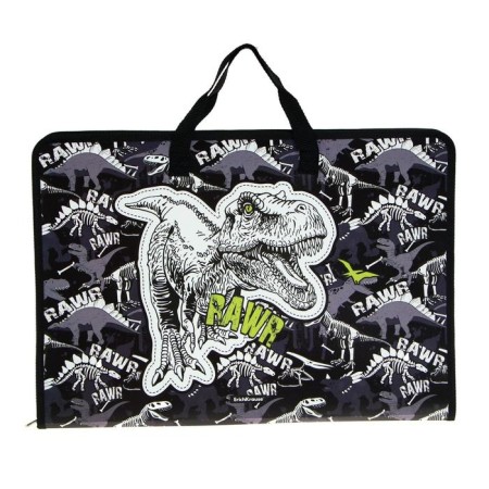 A3 folder with handles Lightning plastic around 30 mm 464 x 316, Erich Krause, for the boy Dinosaur Park