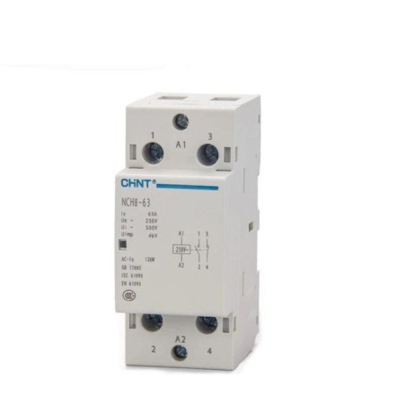 Contactor Modular Chint 256095, 63A, 1NZ+1N