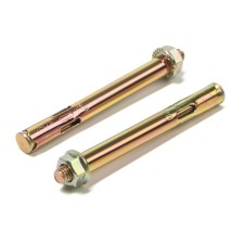 Anchor bolt of scrap, with a nut, galvanized, 10x97 mm, 75 pcs