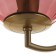 Bra "Javier" E27 40W gold-red 22.7x15 cm