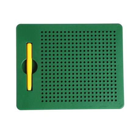 The training tablet "Magnetic drawing", 380 holes, green color-4