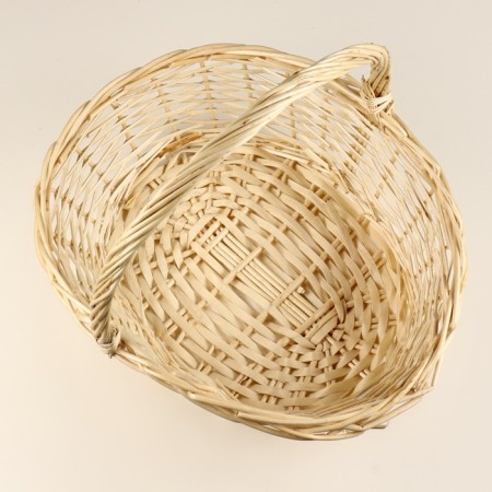 Wicker basket, 37x29x10/30 cm, vine-2