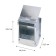 Bunker feeder for rabbits, 1 section, with a lid, metal