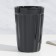 Ceramic faceted glass True Man, 230 ml, black color