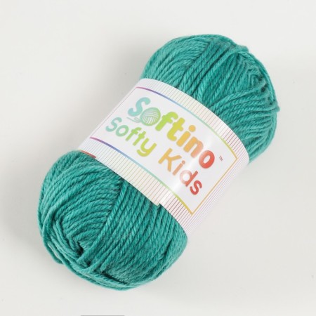 Yarn 100% acrylic "Softy Kids" 90m ± 5m 50 g Color 20 gray-green-1