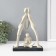 Souvenir Polystone "House there is the family" White 7x17x24.5 cm