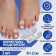 Correctors - fingers for fingers, 3 separators, silicone, 8 × 2 cm, pair, white color