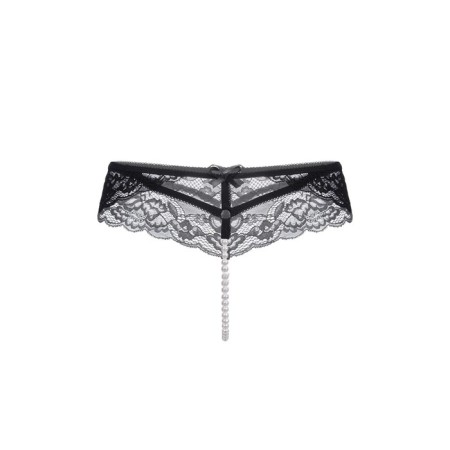 Erotic panties Erolata Amy are lace with pearl thread, size 50-52, black color-7