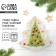 New Year! New Year's ceramic stand for a tea bag "Christmas tree", 8.7 x 8.5 cm, white color