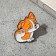The “Corgi puppy” icon is playful, colored in ferrous metal