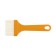 Brush flat promo, artificial bristles, plastic handle, 60 mm