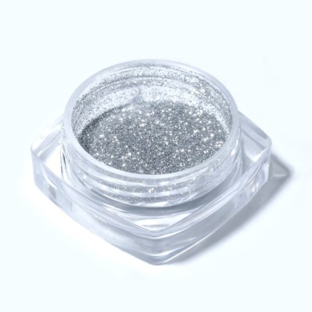 Sparkles for decor, reflective, small, silver color-5