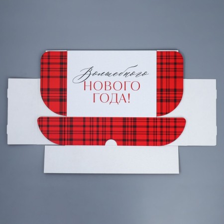 Folding box "Cell", 30.7 x 22 x 9.5 cm, New Year-6