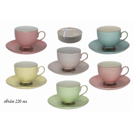 Tea set of Lenardi, 12 items