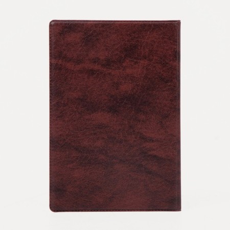 Cover for passport, burgundy color-2