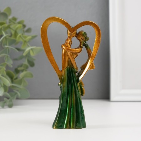 Polystone souvenir "In love-in heart" 12x6.8x3.5 cm-1