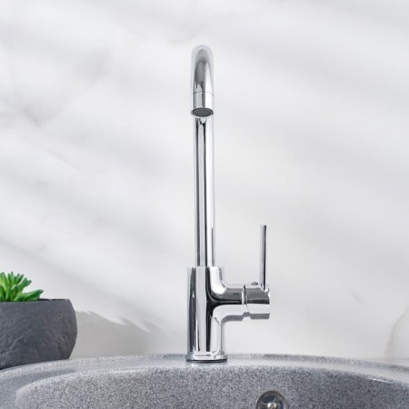 Kitchen mixer "RMS" SL130-017F, single-leaf, cartridge 35 mm, brass, chrome-2