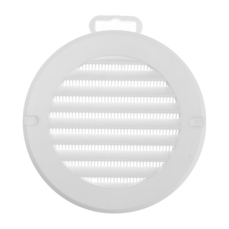 Ventilation grate Zein, D = 100 mm, round, with a net, with a flange, stiff-3