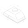 Exto Elica Era S IX/A/52, built -in, 850 m3/h, 3 speeds, 53.5 cm, silver
