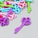Decor for creativity plastic "Color keys" set 20 pcs 0.4x2.8x6.1 cm