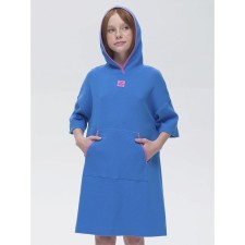 Dress for girls, height 122 cm, jeans color