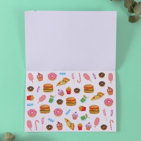 Stickers in the book "Count" + 3 background 20.7x14.2 cm-9