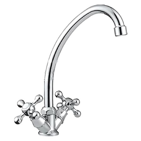 Kitchen mixer Cron CN4008, two -wound, chrome