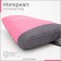 Bades for lightning shoes, up to 35 sizes, textura, pink color