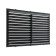 Ventilation grate "Vento" 1122v, 110x220 mm, with a net, indescribable, graphite