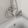 Showing system Milardo Rora Rorsb4FM06, tropical shower, shower, brass, chrome