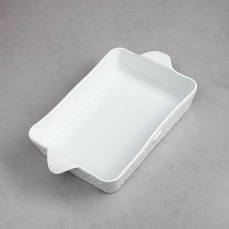 Veronica baking form, 3 l, white, porcelain, Iran-2