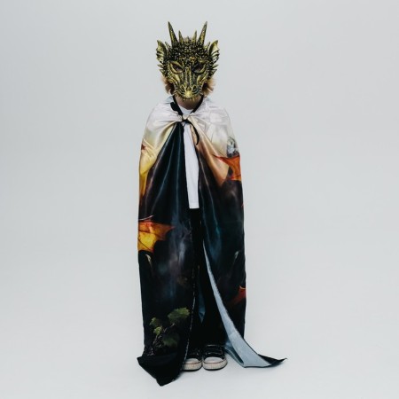 Carnival set "Mighty Dragon": Cloak and Mask-4