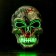 Carnival mask "Skull", light